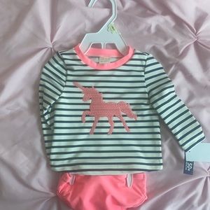 Oshkosh Bigosh Baby Girl 2pc Swim